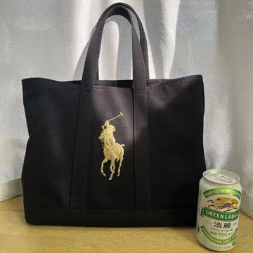 Ralph Lauren 블랙 토트백