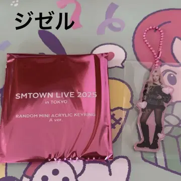 SMTOWN LIVE 2025 랜덤 미니 아크릴 키링 A 지젤