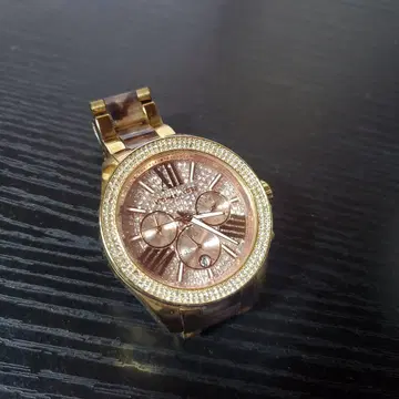 Michael Kors 골드/핑크 시계 MK6159