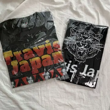 Travis Japan 트라자 월드 투어 T셔츠 타월