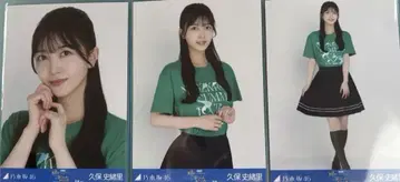 노기자카46 쿠보 시오리 브로마이드 미야기 라이브 티셔츠 컴프
