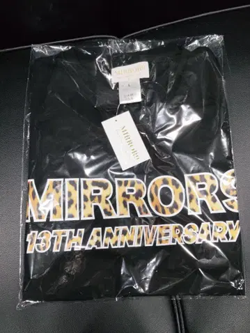 미사용 새상품 MIRRORS 13th Anniversary 티셔츠 L