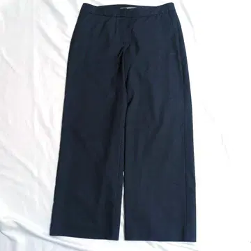 띠어리 럭스 와이드 팬츠 네이비 40