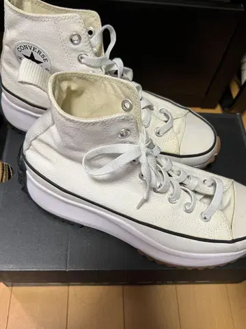 CONVERSE 런스타 하이크 하이컷 스니커즈 26.5 UK6.5