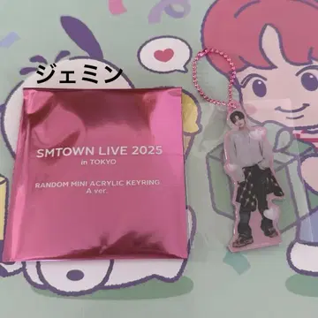 SMTOWN LIVE 2025 랜덤 미니 아크릴 키링 A 재민