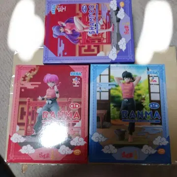 란마 피규어 샴푸 란마 3종 1/2