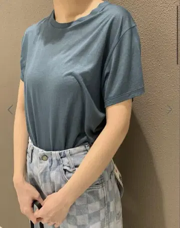 BASERANGE BAMBOOJERSEY 크루넥 티셔츠