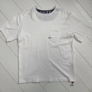 DENHAM 화이트 티셔츠 반팔