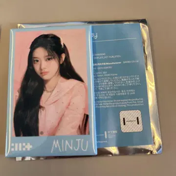 ILLIT gllitday PHOTO CAN BADGE MINJU