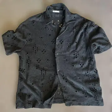 ZARA 레이스 짜임 가디건