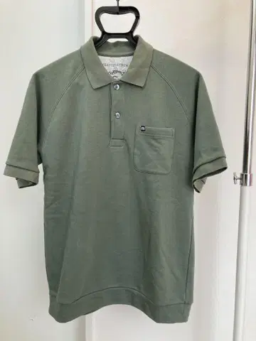 TRAVISMATHEW 올리브 그린 피케 셔츠