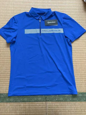 [새상품] TAYLORMADE M16723 피케 셔츠 M 블루