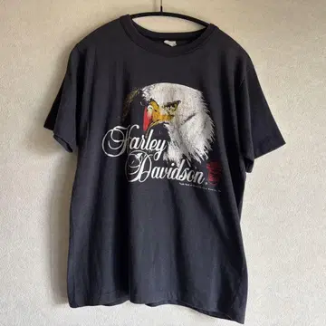 80년대 빈티지 할리데이비슨 티셔츠 이글 vintage