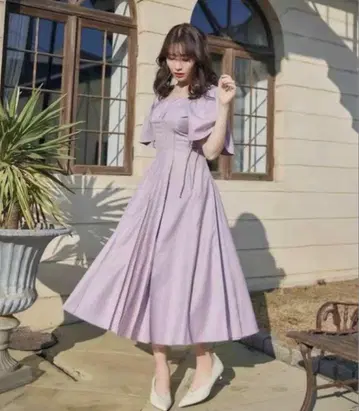 Herlipto All Day Long Pleated Dress