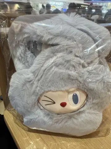 THE MONSTERS 봉제 인형 플라워 백 블루