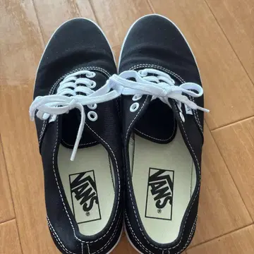 VANS 로우컷 스니커즈 여성용 25cm 박스 포함
