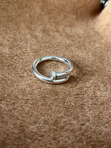 SILVER925 NAIL DESIGN RING 못 반지 실버 반지