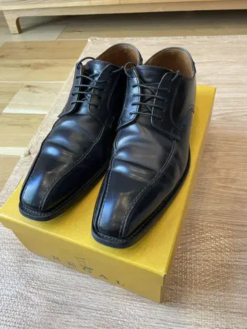 [새상품급] REGAL U팁 플레인토 03AR 블랙 25cm