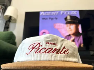 PICANTE 런던 스케이트보드 캡 화이트