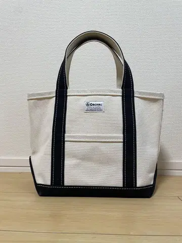 ORCIVAL 토트백 화이트/블랙 small