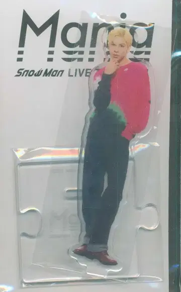 Snow Man 21년 Mania 라울 아크릴 스탠드
