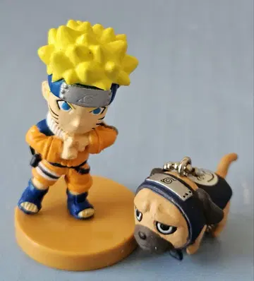 [레어] 나루토 팍쿤 마스코트 키링 피규어 NARUTO 닌견