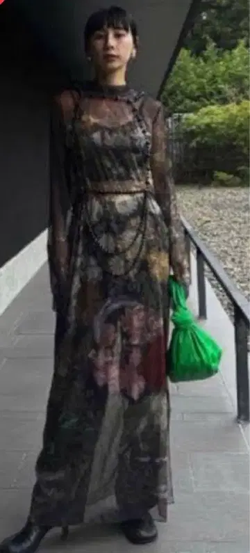 AMERI x THE MET SHEER DRESS