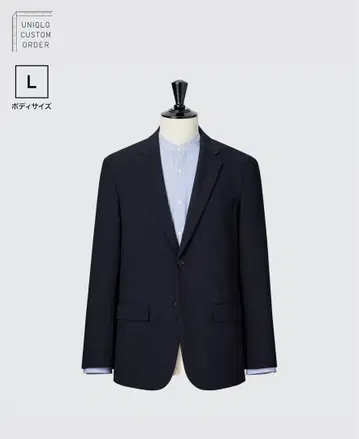 [ 유니클로 커스텀 오더 감동 자켓 ] 사이즈 L