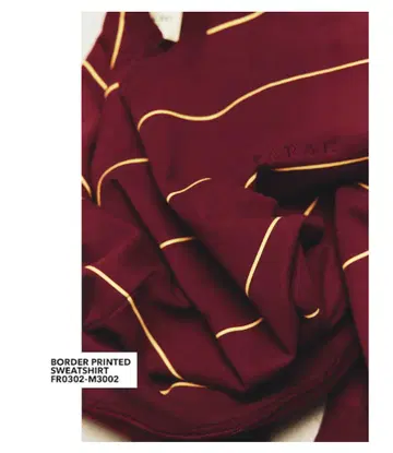 FARAH Border Printed Sweatshirt