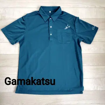 미사용 새상품 가마카츠 Gamakatsu 피케 셔츠 L 상의