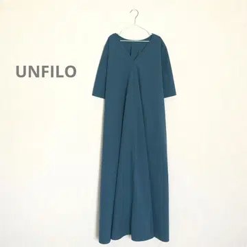 [] 앞뒤 2WAY 원피스 V넥/U넥 발수 속건 블루