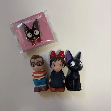 마녀 배달부 키키 손가락 인형 핀 배지