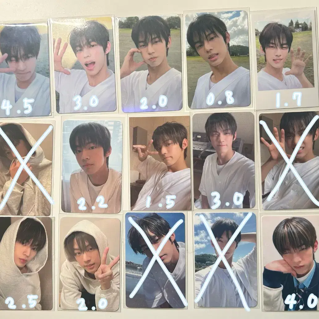 TWS | 투어스 Tws Dohoon Sparkling Blue unreleased photocard