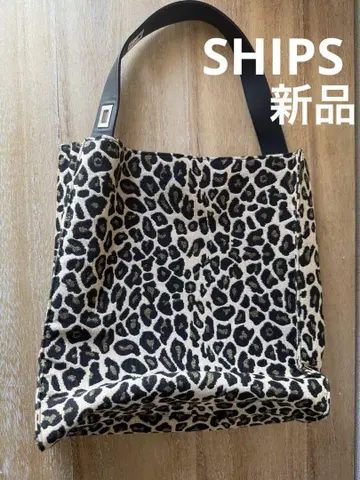 ships 새상품 레오파드 숄더백