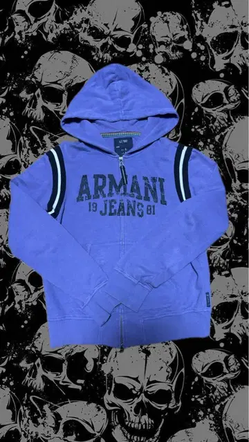 Armani Jeans 90년대 00년대 더블 지퍼 후드티 archive