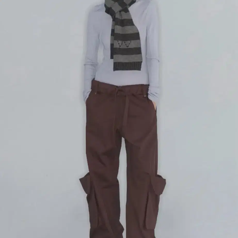 [OpenYy] ROLLED WAIST SWEAT CARGO PANTS /追跡付 OPEN YY Rolled Waist Sweat Cargo Pants (Minty White) – CNCPTS