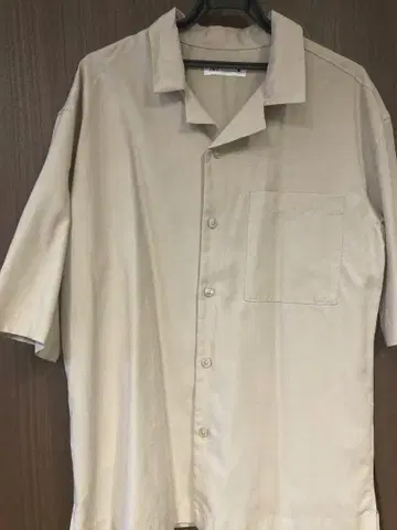 ZARA 반팔 셔츠 베이지 M 사이즈