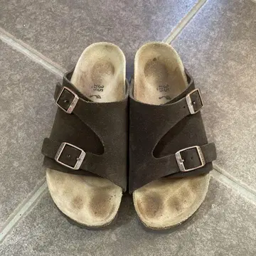 BIRKENSTOCK 브라운 샌들 35