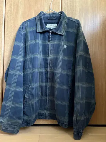 U.S. Polo Assn. 체크 무늬 자켓