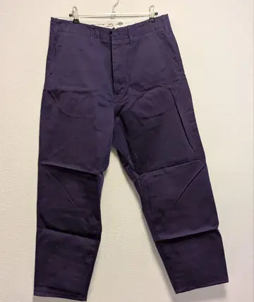 saby x Dickies 퍼플 워크 팬츠