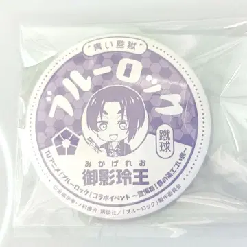 블루 록 치치부 슈탕마츠리 매트 캔뱃지 미카게 레오