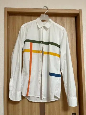 Desigual 자수 로고 스크램블 라인 프린트 셔츠
