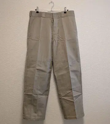 Dickies 더블 니 워크 팬츠 32X30 베이지
