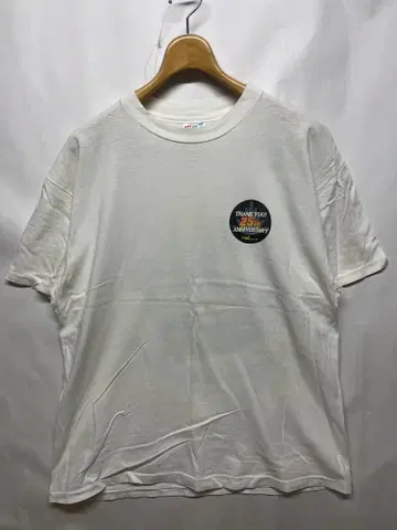 90's Hanes 헤인즈 USA 크루넥 반팔 티셔츠 기업 L