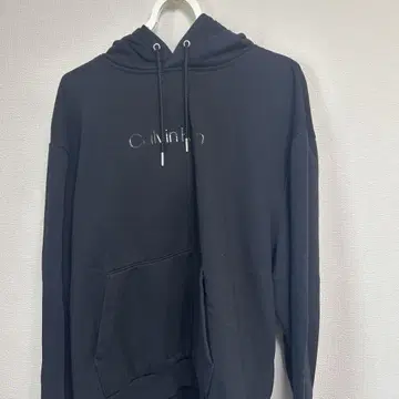 Calvin Klein 블랙 후드티