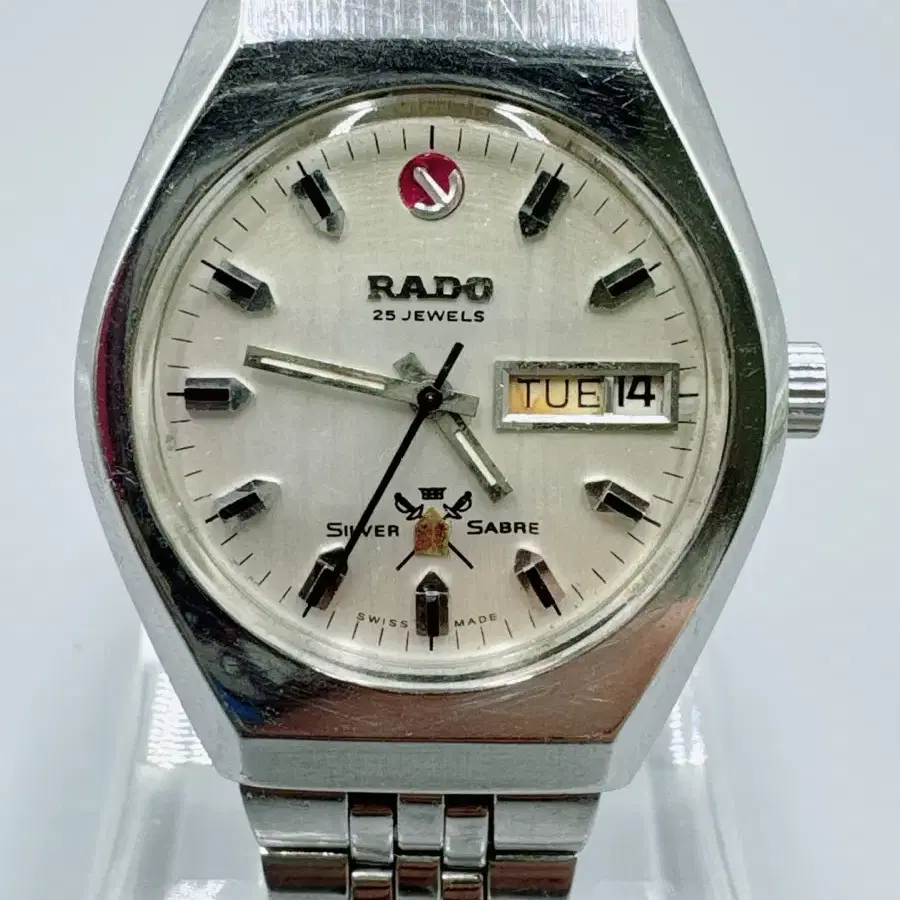 RADO | 라도 1970s Vintage Rado Silver Sabre Automatic Watch