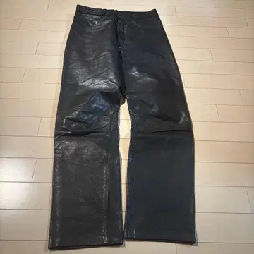 90s~ unknown 501 type leather pants