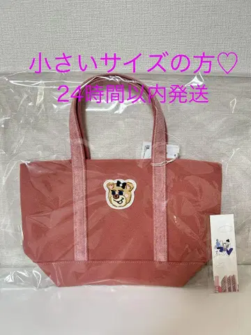 러브라리 바이 페일러 올드 테디 걸 와펜 토트백 스몰 사이즈