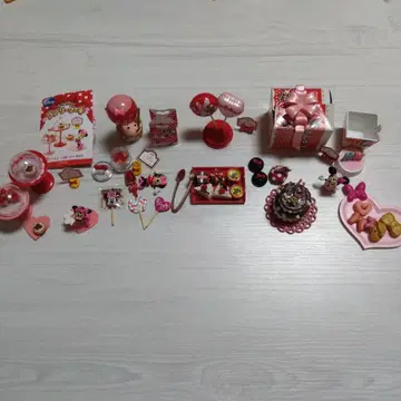 리멘트 미니 마우스 러블리 케이크 미니어처