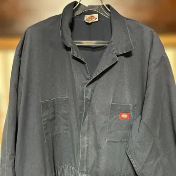 Dickies 다크 블루 오버롤 레귤러
